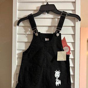 Black denim dress
